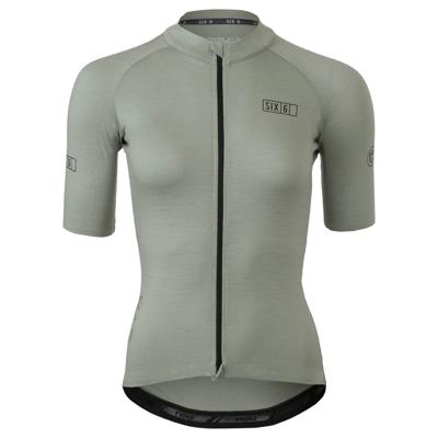 AGU Merino Fietsshirt SIX6 Dames - Groen - L