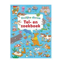 Tel- en zoekboek - Vrolijke dieren