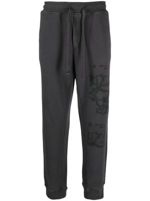 Stone Island Trainingsbroek met geborduurd logo - Grijs Stone Island Trainingsbroek met geborduurd logo - Grijs