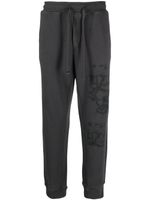 Stone Island Trainingsbroek met geborduurd logo - Grijs - thumbnail