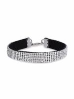 Dolce & Gabbana Kids collier ras du cou à ornements en cristal - Argent Dolce & Gabbana Kids collier ras du cou à ornements en cristal - Argent