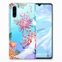 Huawei P30 | TPU Hoesje | Bird Flowers