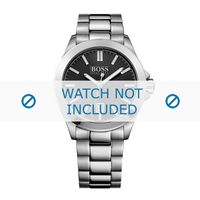 Hugo Boss horlogeband HB-274-1-14-2828 / HB1513300 / 650602828 Staal Zilver - thumbnail