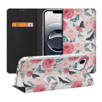Apple iPhone 16e Smart Cover Butterfly Roses
