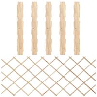 VidaXL Tuinlatwerken 5 st 180x80 cm massief vurenhout