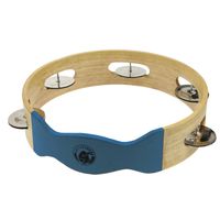 Rattlesnake Tamboerijn Hout Blauw 20,5 Cm - thumbnail