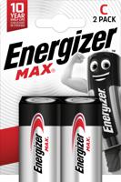 Energizer batterijen Max C, blister van 2 stuks - thumbnail