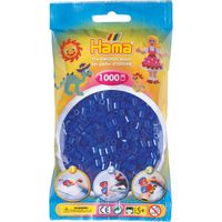 Hama Strijkkralen Hama 1000 Stuks Blauw Neon