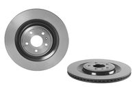 Remschijf COATED DISC LINE BREMBO, Remschijftype: Binnen geventileerd, u.a. fÃ¼r Audi