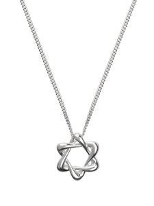 TANE México 1942 collier à pendentif Star of David - Argent