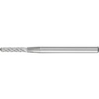 PFERD TOOLS 21205083 Freesstift Hardmetaal Wals Lengte 40 mm Afmeting, Ø 2 mm Werklengte 10 mm Schachtdiameter 3 mm 1 stuks