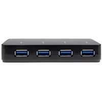 StarTech.com 4-Poorts USB 3.0 Hub met specifieke oplaadpoort 1 x 2.4A poort - thumbnail