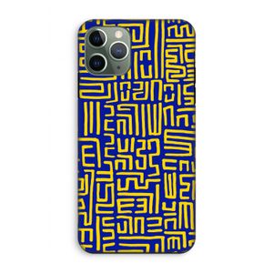 Majorelle Blue Print: iPhone 11 Pro Tough Case