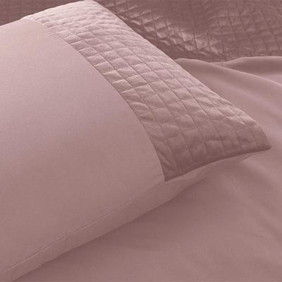 Kussenslopen Velvet Band 2 PACK Roze Sleeptime - Dekbed-Discounter.nl