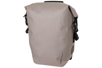 AGU Enkele Fietstas Clean Single Bike Bag Shelter Click&apos;nGo Medium - Bond greige - Waterdicht