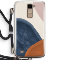 Geo #1: LG K10 (2016) Transparant Hoesje met koord