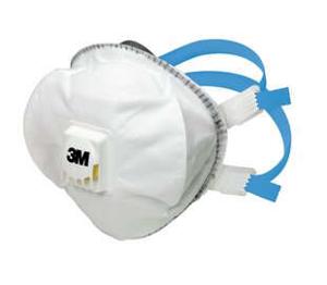 3M Stofmasker | FFP2 / V R D | met uitademventiel | 5 stuks - 7100081543 7100081543