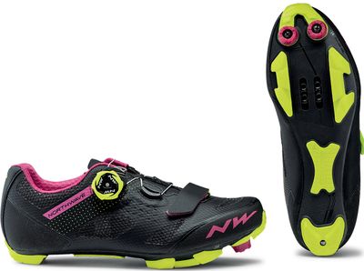 Northwave Razer fietsschoenen (Kleur: fuchsia/geel/zwart, Schoenmaat: 39) Northwave Razer fietsschoenen (Kleur: fuchsia/geel/zwart, Schoenmaat: 39)