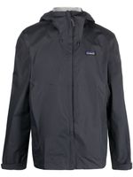 Patagonia veste zippée à capuche - Bleu