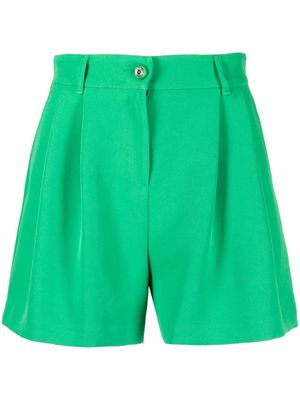 Chiara Ferragni short à taille haute - Vert