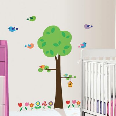 Boom Muursticker Kinderen