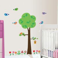 Boom Muursticker Kinderen - thumbnail