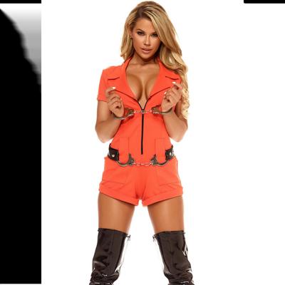 Forplay Booked Woman - Sexy Crimineel Kostuum - L/XL