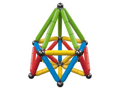 lupilu Magnetische bouwset (Bont gekleurd)
