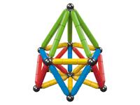 lupilu Magnetische bouwset (Bont gekleurd)