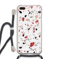 Terrazzo N°12: iPhone 7 PLUS Transparant Hoesje met koord