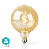 Nedis SmartLife LED Filamentlamp | Wi-Fi | E27 | 360 lm | 4.9 W | 1 stuks - WIFILRT10G125 WIFILRT10G125