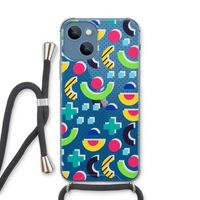 8-bit N°1: iPhone 13 Transparant Hoesje met koord