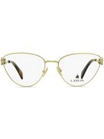 Lanvin lunettes de vue à monture papillon - Or