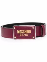 Moschino Riem met logoplakkaat - Rood - thumbnail