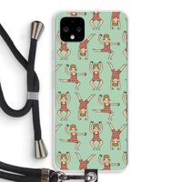 Gymboys: Pixel 4 XL Transparant Hoesje met koord