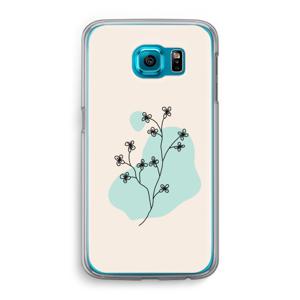 Love your petals: Samsung Galaxy S6 Transparant Hoesje