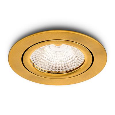 LED-inbouwspot Vivaro goud dimbaar 5W