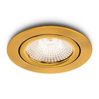LED-inbouwspot Vivaro goud dimbaar 5W