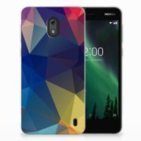 Nokia 2 | TPU Hoesje | Polygon Dark