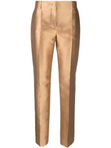 Alberta Ferretti pantalon de costume à taille mi-haute - Tons neutres