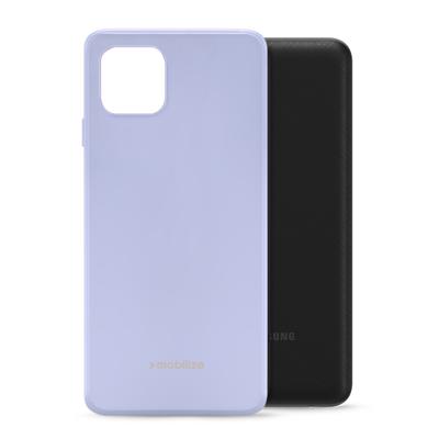 Mobilize Rubber Gelly Case Samsung Galaxy A03 Pastel Purple