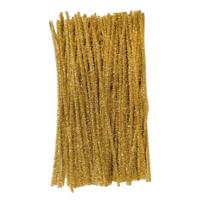 Colorations - goudkleurig metallic chenilledraad, 100st.