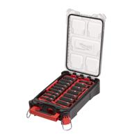 Milwaukee 1/2" Packout impact socket set - 16 pc Doppenset PACKOUT™ SHOCKWAVE™ 1/2 lang (16-delig) - 4932480943