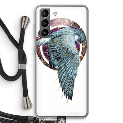 Golden Falcon: Samsung Galaxy S21 Transparant Hoesje met koord