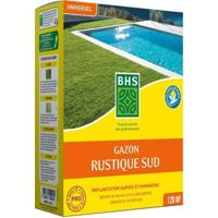 Prato - BHS - Rustic South Lawn - 1 kg, 40 m². Resistente alla siccità grazie alla festuca arundinacea. Veloce e coerente.