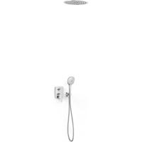 Regendouche set Tres Canigó | Inbouw | Mengkraan | 2-weg || Chroom