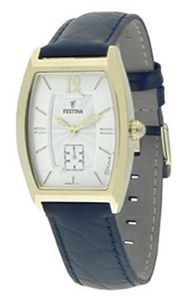 Horlogeband Festina F16026-2 Leder Zwart 18mm