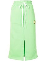 goodboy jupe mi-longue à logo brodé - Vert