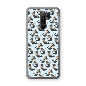 Zeemeermin: Xiaomi Redmi 9 Transparant Hoesje
