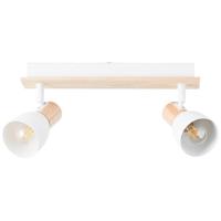 Brilliant PlafondlampDaintree 2-lichts wit - 99711/75